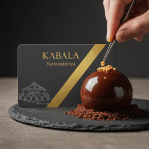 Kabala vacsorakártya